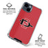 San Diego State University Aztecs Red Logo iPhone 15 Clear Case