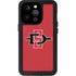 San Diego State University Aztecs Red Logo iPhone 15 Pro Waterproof Case
