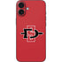 San Diego State University Aztecs Red Logo iPhone 16 Plus Skin