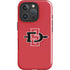 San Diego State University Aztecs Red Logo iPhone 16 Pro Impact Case