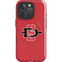 San Diego State University Aztecs Red Logo iPhone 16 Pro Magsafe Impact Case