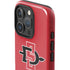 San Diego State University Aztecs Red Logo iPhone 16 Pro Max Impact Case