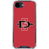 San Diego State University Aztecs Red Logo iPhone 16e Clear Case