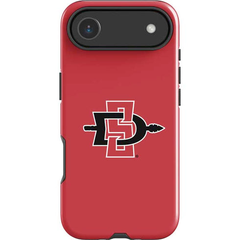 San Diego State University Aztecs Red Logo iPhone 17 Air Impact Case