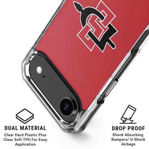 San Diego State University Aztecs Red Logo iPhone 17 Air MagSafe Case