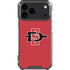 San Diego State University Aztecs Red Logo iPhone 17 Pro Max Clear Case