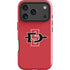 San Diego State University Aztecs Red Logo iPhone 17 Pro Max Impact Case