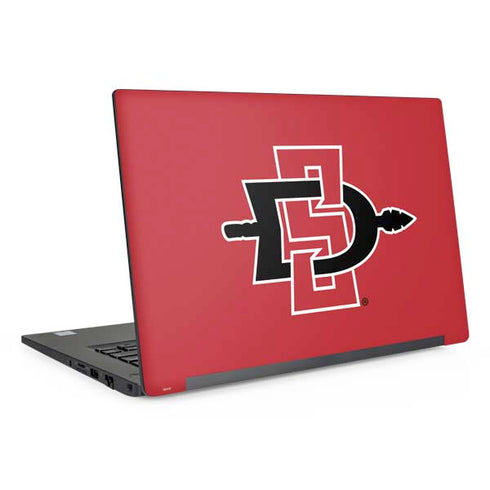 San Diego State University Aztecs Red Logo Dell Latitude Skin