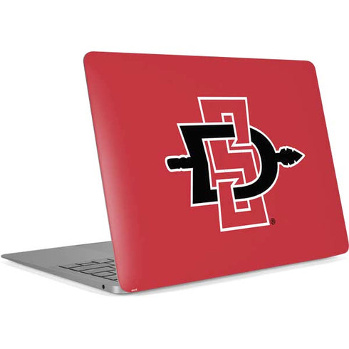 San Diego State University Aztecs Red Logo Apple MacBook Air Skin