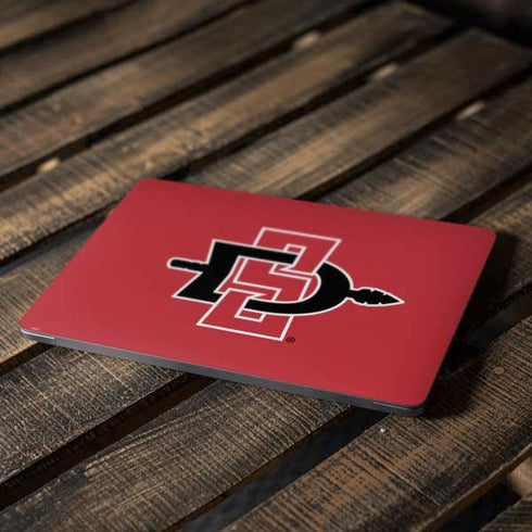 San Diego State University Aztecs Red Logo Apple MacBook Air Skin