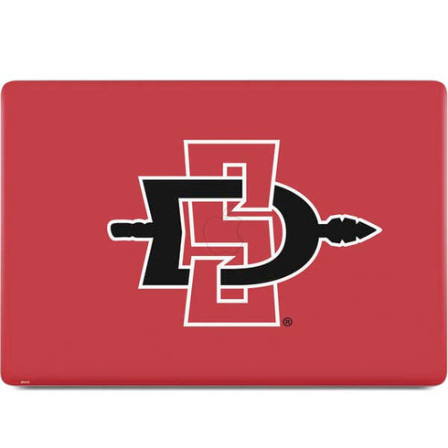 San Diego State University Aztecs Red Logo MacBook Skins