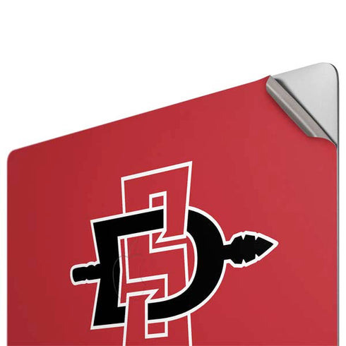 San Diego State University Aztecs Red Logo Apple MacBook Pro 16-inch Skin