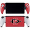 San Diego State University Aztecs Red Logo PlayStation Portal Remote Player Skin