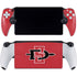 San Diego State University Aztecs Red Logo PlayStation Portal Remote Player Skin
