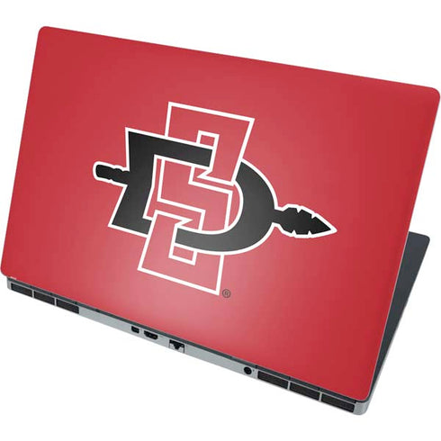 San Diego State University Aztecs Red Logo Dell Precision Skin