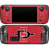 San Diego State University Aztecs Red Logo Steam Deck Handheld Gaming Computer Skin