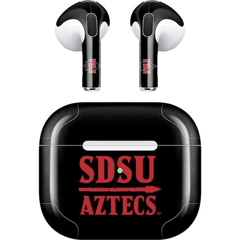 San Diego State University Aztecs San Diego State Apple AirPods (3rd Gen 2021) Skin