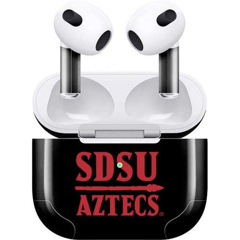 San Diego State University Aztecs San Diego State Apple AirPods (3rd Gen 2021) Skin