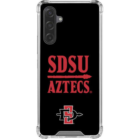 San Diego State University Aztecs San Diego State Galaxy A17 Clear Case