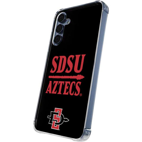 San Diego State University Aztecs San Diego State Galaxy A55 5G Clear Case