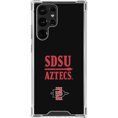 San Diego State University Aztecs San Diego State Galaxy S23 Ultra Clear Case