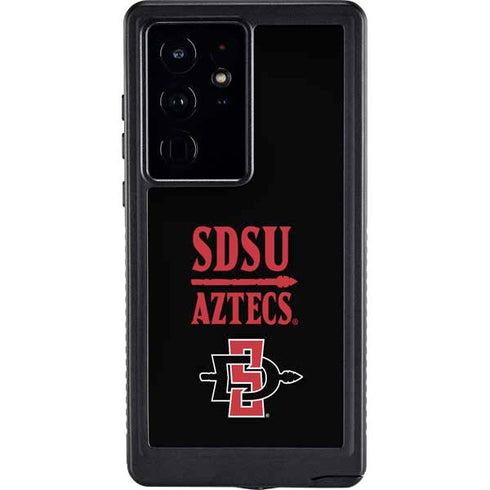 San Diego State University Aztecs San Diego State Galaxy S24 Ultra Waterproof Case