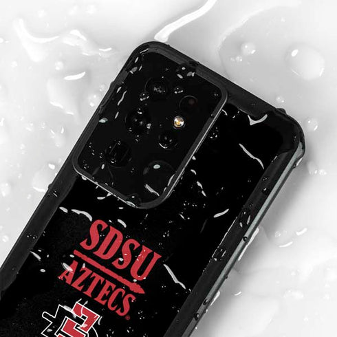 San Diego State University Aztecs San Diego State Galaxy S24 Ultra Waterproof Case