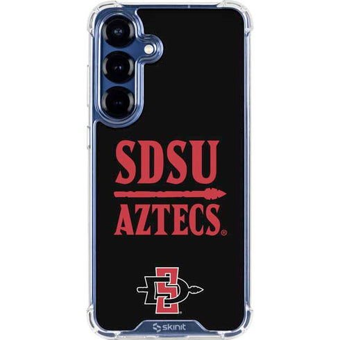 San Diego State University Aztecs San Diego State Galaxy S25 FE Clear Case