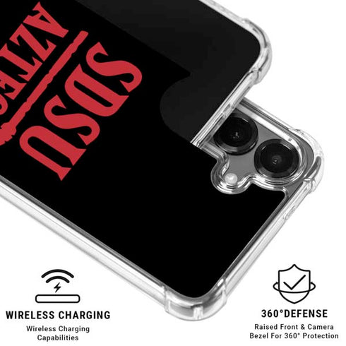 San Diego State University Aztecs San Diego State Galaxy S26 Clear Case