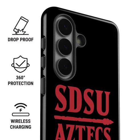 San Diego State University Aztecs San Diego State Galaxy S26 Plus Impact Case