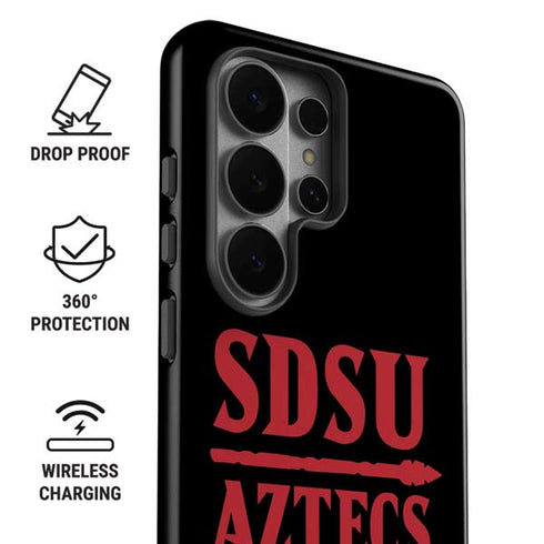 San Diego State University Aztecs San Diego State Galaxy S26 Ultra Impact Case