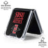San Diego State University Aztecs San Diego State Galaxy Z Flip7 Clear Case