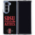 San Diego State University Aztecs San Diego State Galaxy Z Fold5 5G Clear Case