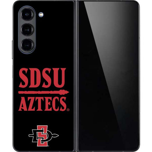 San Diego State University Aztecs San Diego State Galaxy Z Fold5 5G Skin