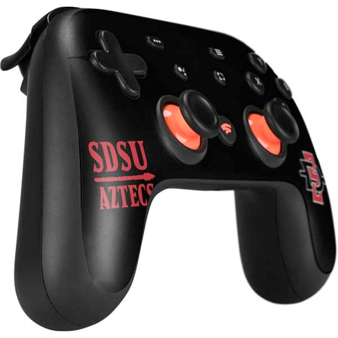 San Diego State University Aztecs San Diego State Google Stadia Controller Skin