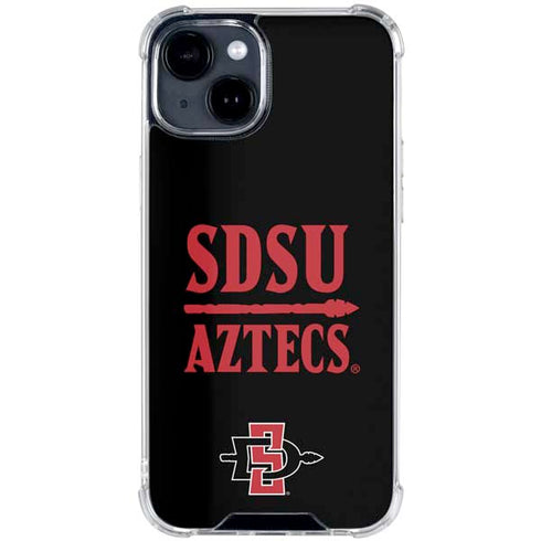 San Diego State University Aztecs San Diego State iPhone 15 Clear Case