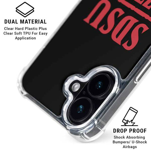 San Diego State University Aztecs San Diego State iPhone 16 MagSafe Case