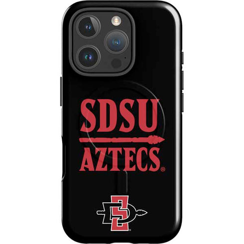 San Diego State University Aztecs San Diego State iPhone 16 Pro Magsafe Impact Case