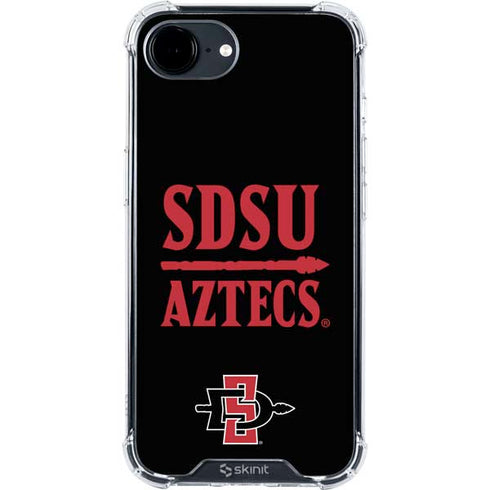 San Diego State University Aztecs San Diego State iPhone 16e Clear Case
