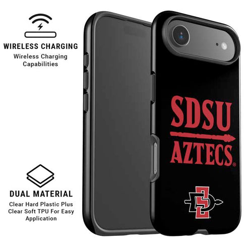 San Diego State University Aztecs San Diego State iPhone 17 Air Magsafe Impact Case