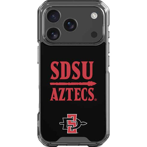 San Diego State University Aztecs San Diego State iPhone 17 Pro Clear Case
