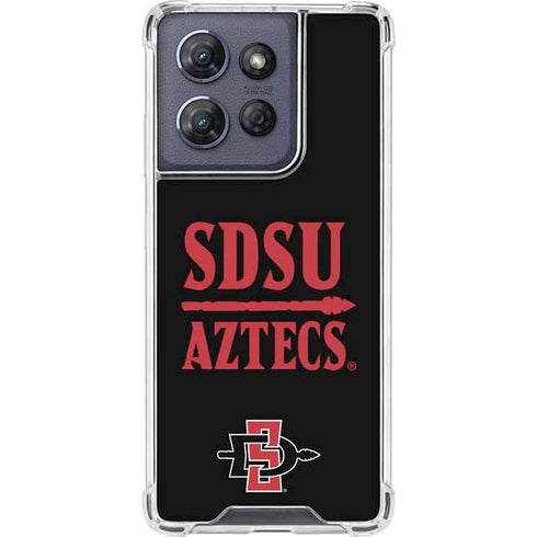 San Diego State University Aztecs San Diego State Moto G 5G (2025) Clear Case