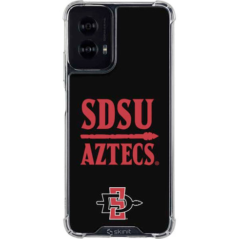 San Diego State University Aztecs San Diego State Moto G Power 5G (2024) Clear Case