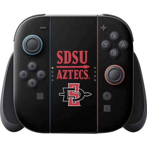 San Diego State University Aztecs San Diego State Nintendo Switch 2 (2025) Joy-Con Controller Skin