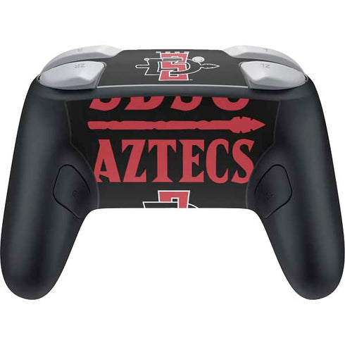 San Diego State University Aztecs San Diego State Nintendo Switch 2 (2025) Pro Controller Skin