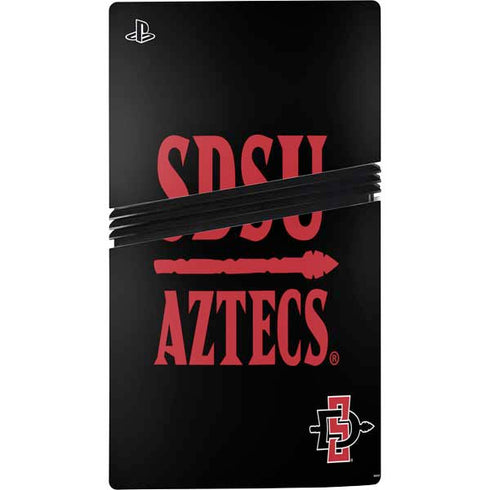 San Diego State University Aztecs San Diego State PS5 Pro Console Skin