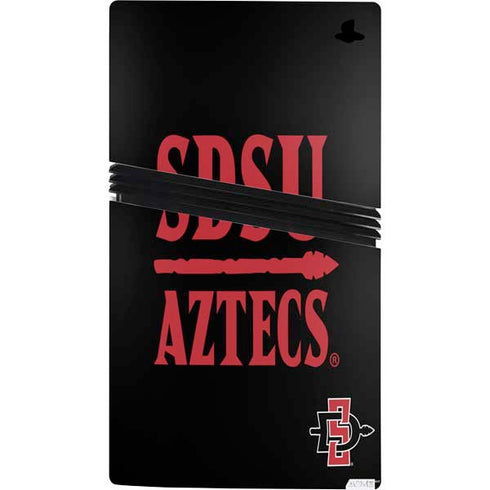 San Diego State University Aztecs San Diego State PS5 Pro Console Skin