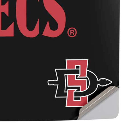 San Diego State University Aztecs San Diego State PS5 Pro Disk Console Skin
