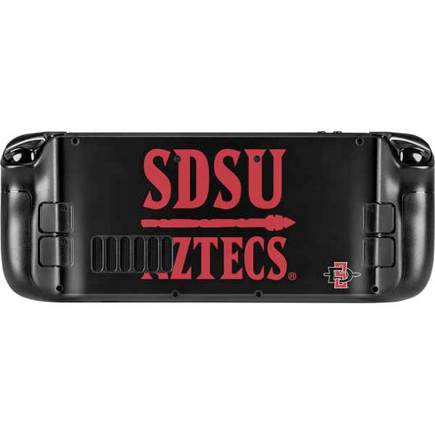 San Diego State University Aztecs San Diego State Steam Deck Handheld Gaming Computer Skin