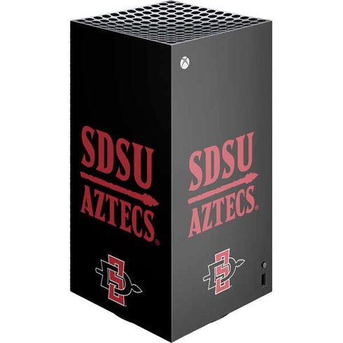 San Diego State University Aztecs San Diego State XBox Series X Digital Edition Console Skin